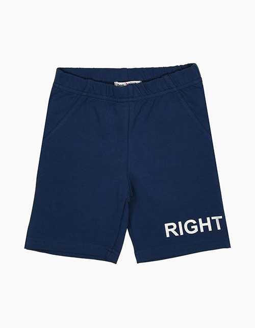 Темно-синие шорты для мальчика