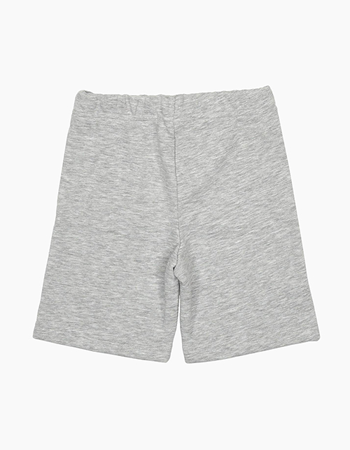 Шорты цвета серый меланж для мальчика