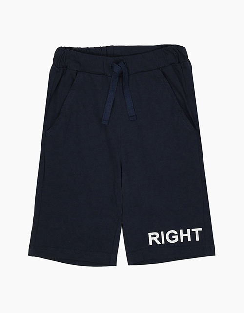 Темно-синие шорты для мальчика