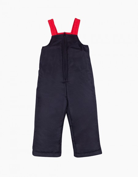 Черный полукомбинезон для мальчика