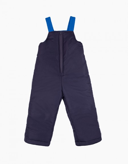 Графитовый зимний полукомбинезон для мальчика