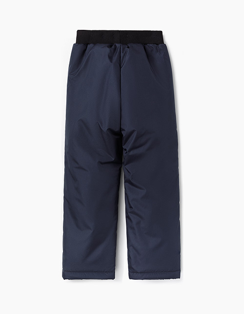 Графитовые брюки на синтепоне для мальчика