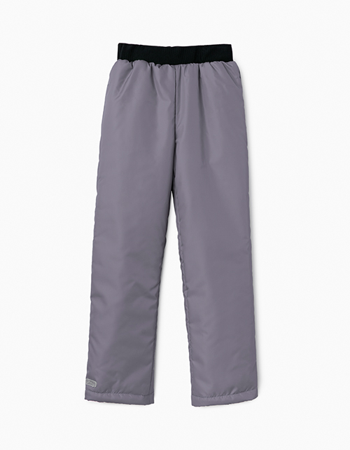 Серые зимние брюки для девочки