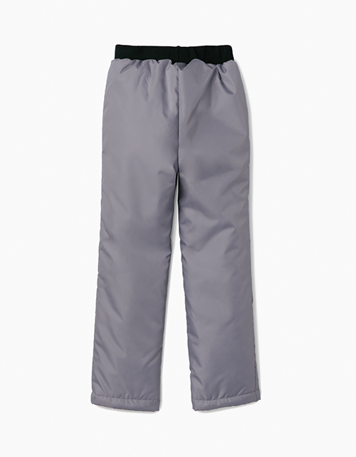 Серые зимние брюки для девочки