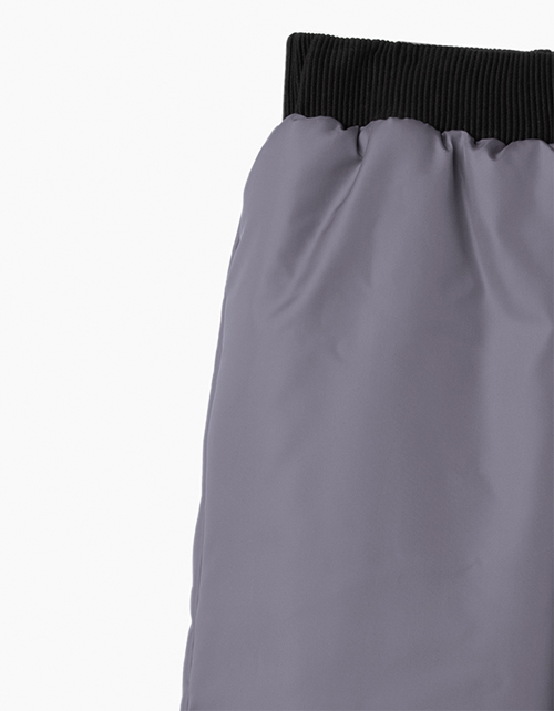 Серые зимние брюки для девочки