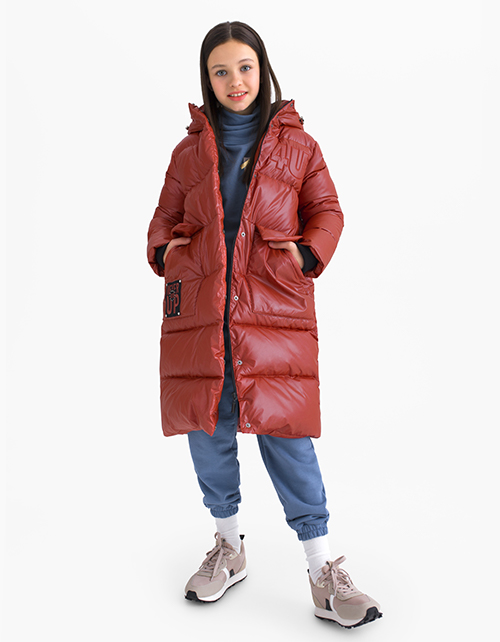 Зимнее пальто для девочек