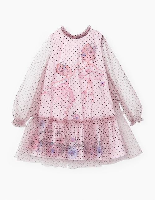 Нарядное пепельно-розовое платье Нарядное пепельно-розовое платье