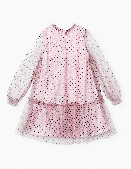 Нарядное пепельно-розовое платье Нарядное пепельно-розовое платье