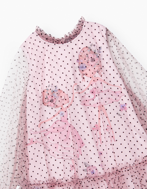 Нарядное пепельно-розовое платье Нарядное пепельно-розовое платье