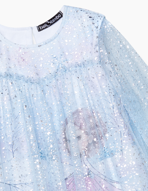 Нарядное светло-голубое платье