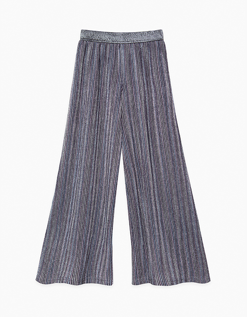 Нарядные удлиненные брюки-кюлоты