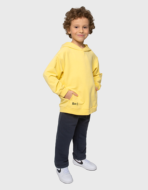 Графитовые прямые брюки для мальчика