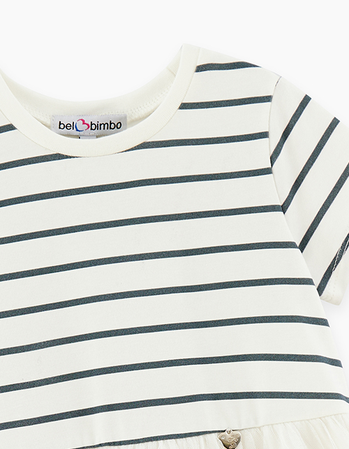 Летнее платье в полоску