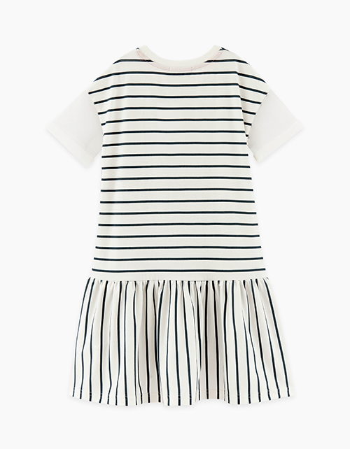 Платье в полоску