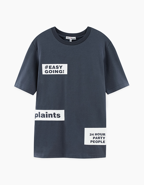 Графитовая футболка для мальчика