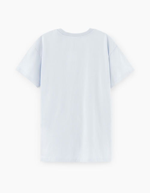 Светло-серая футболка для мальчика