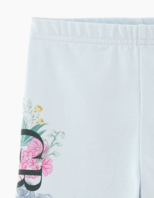 Светло-серые велосипедки для девочки