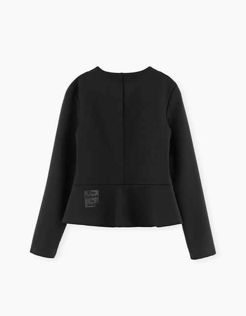 Черный жакет для девочки