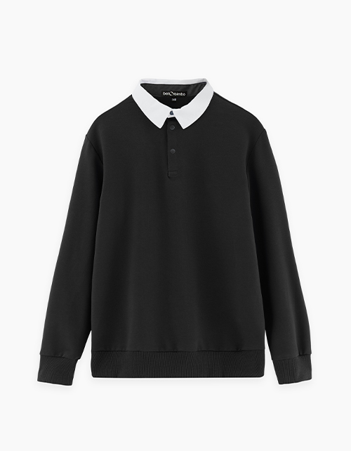 Школьный джемпер-обманка для мальчика