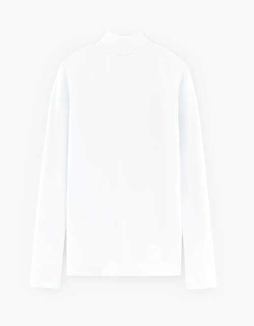 Белая водолазка для мальчика