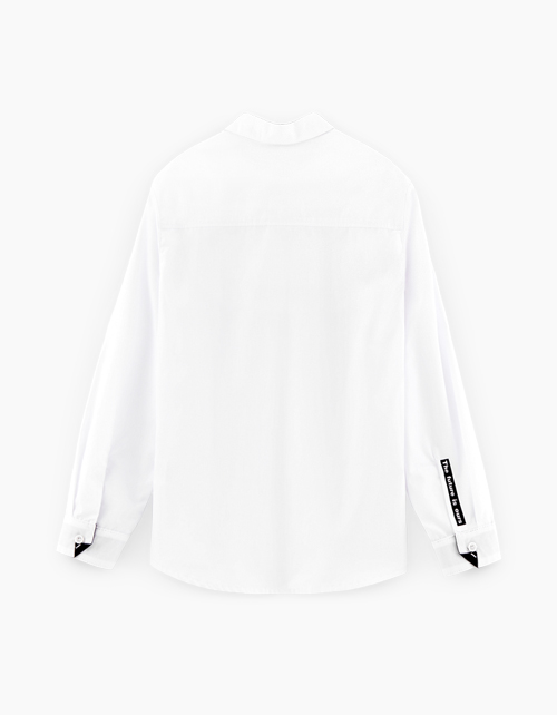 Белая рубашка для мальчика