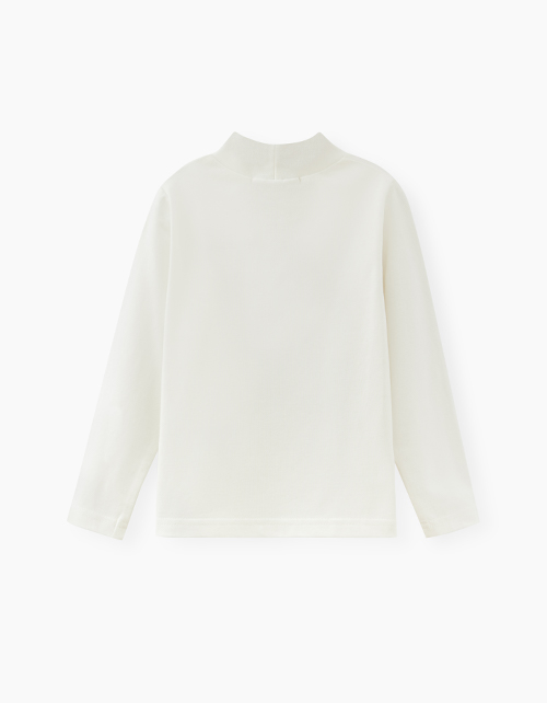 Молочный гольф для девочки