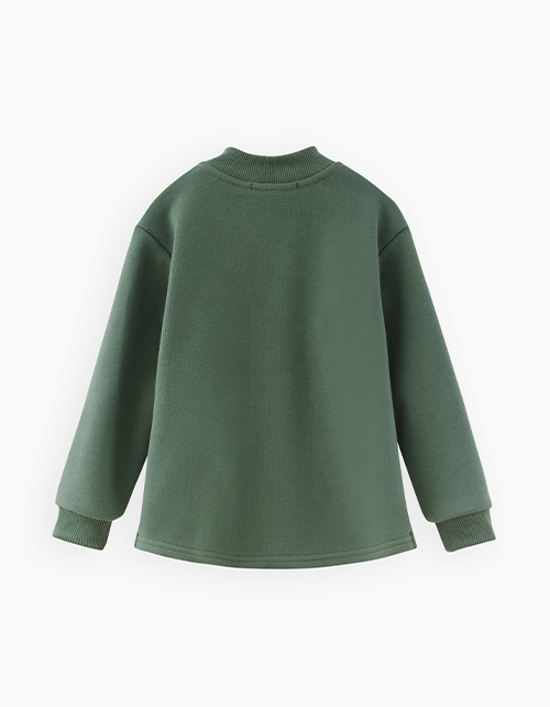 Жакет-рубашка цвета хаки для мальчика