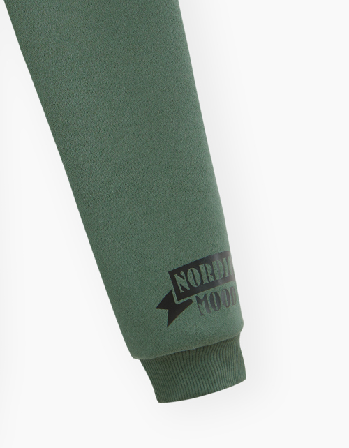 Брюки-джоггеры цвета хаки для мальчика Брюки-джоггеры цвета хаки для мальчика