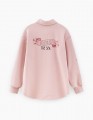 Купить темно-розовый жакет-рубашку для девочки
