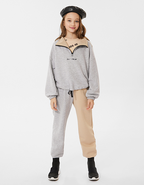 Брюки-джоггеры в стиле колор-блок