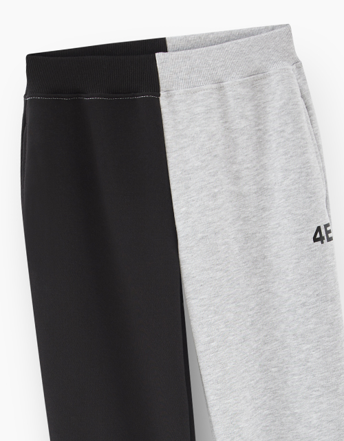 Брюки-джоггеры в стиле колор-блок Брюки-джоггеры в стиле колор-блок