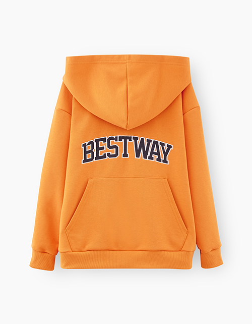 Оранжевое худи для мальчика Оранжевое худи для мальчика