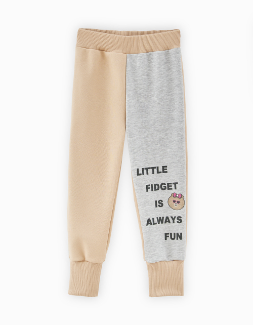 Брюки-джоггеры в стиле колор-блок