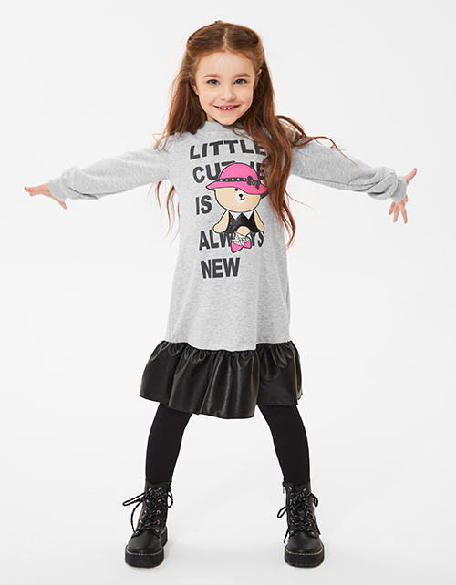 Черные колготки с авторским дизайном