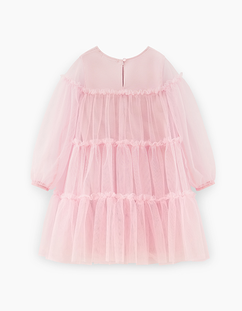 Платье оттенка хрустальная роза