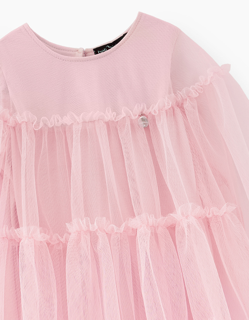 Платье оттенка хрустальная роза