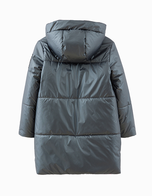 Черная зимняя куртка для девочки