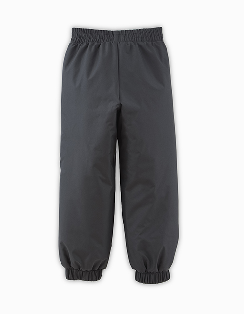 Графитовые утепленные брюки для мальчика