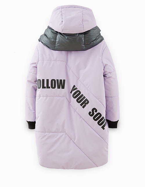 Двусторонняя куртка с лимитированным шарфом