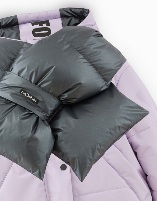 Двусторонняя куртка с лимитированным шарфом