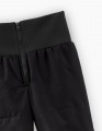 Черные утепленные брюки для девочки
