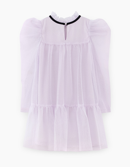 Светло-сиреневое платье