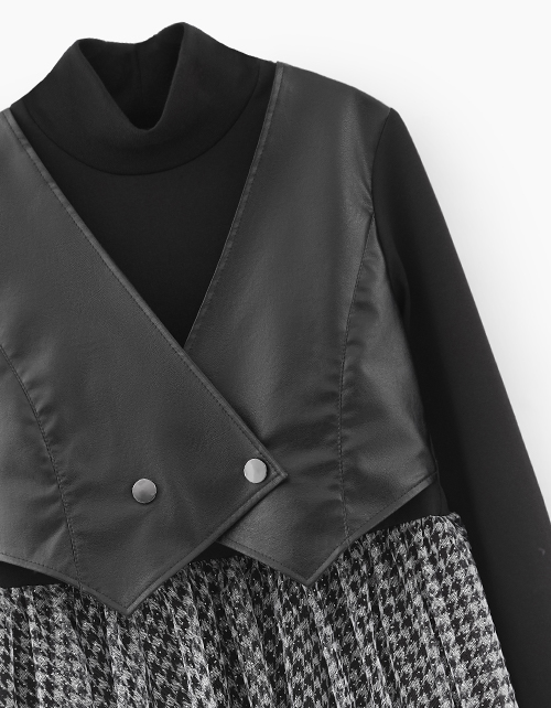 Черное нарядное платье