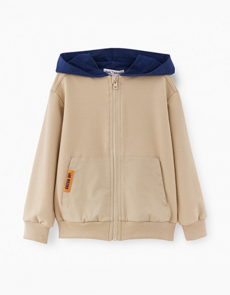 Жакет-толстовка для мальчика