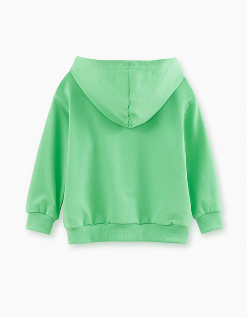 Худи летнего зеленого оттенка для мальчика Худи летнего зеленого оттенка для мальчика