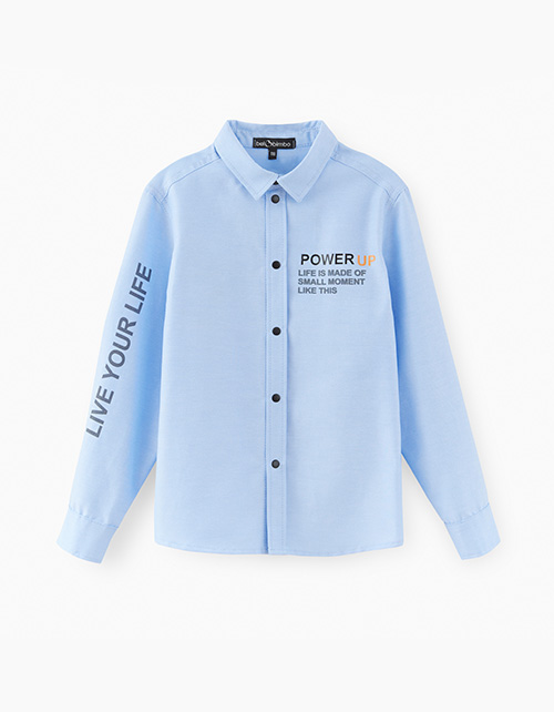 Светло-голубая сорочка