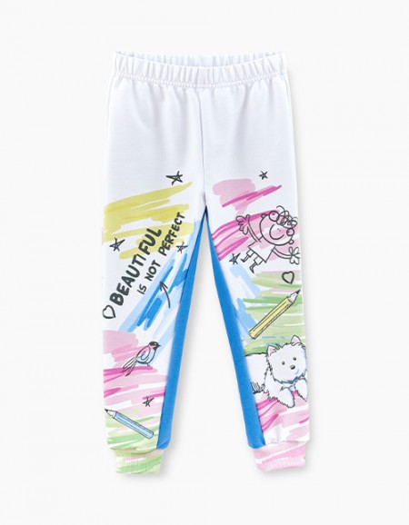 Брюки-джоггеры для девочки