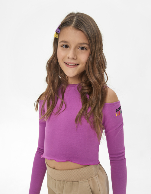 Лонгслив для девочки