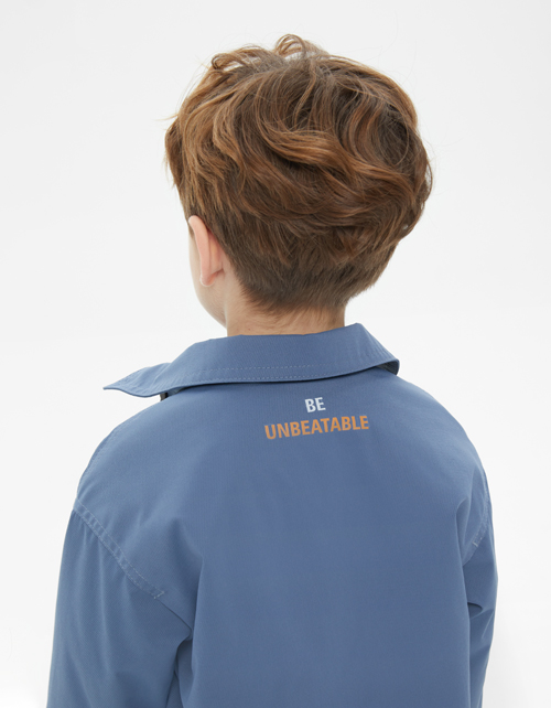 Весенняя куртка-рубашка для мальчика