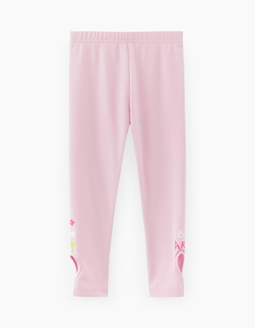 Светло-сиреневые леггинсы